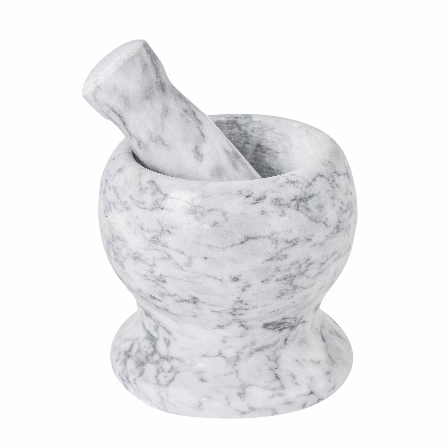 Argon Tableware Marble Pestle and Mortar Set