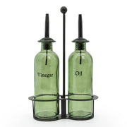 Oil & Vinegar Bottle Set - Olive