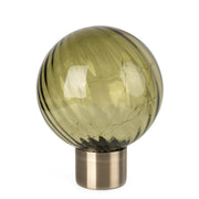 24cm LED Glass Ball Lamp - Green