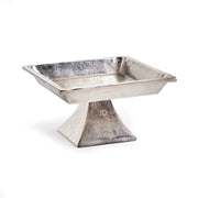 Gatlin Decorative Pedestal Small: SILVER / ALUMINUM