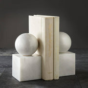 Apollo Collection Pearl White Marble Honed Finish Ball - PRE ORDER