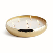 Santal Ombre 6-Wick Candle Tray: Gold