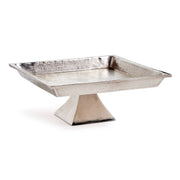 Gatlin Decorative Pedestal Large: SILVER / ALUMINUM