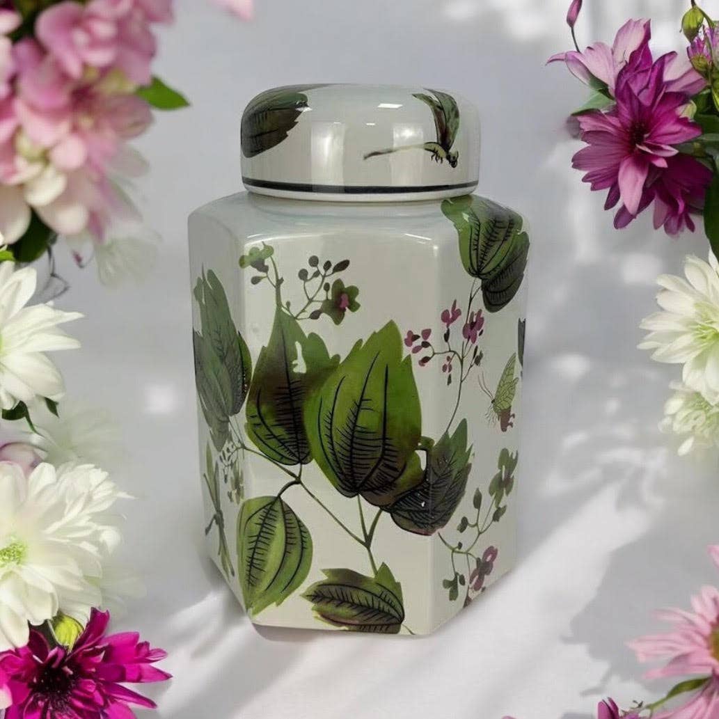 23Cm Ceramic Ginger Jar