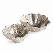 Ostra Decorative Bowls, Silver: Silver